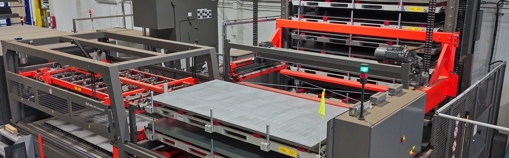 Découpe laser automatisation Bystronic