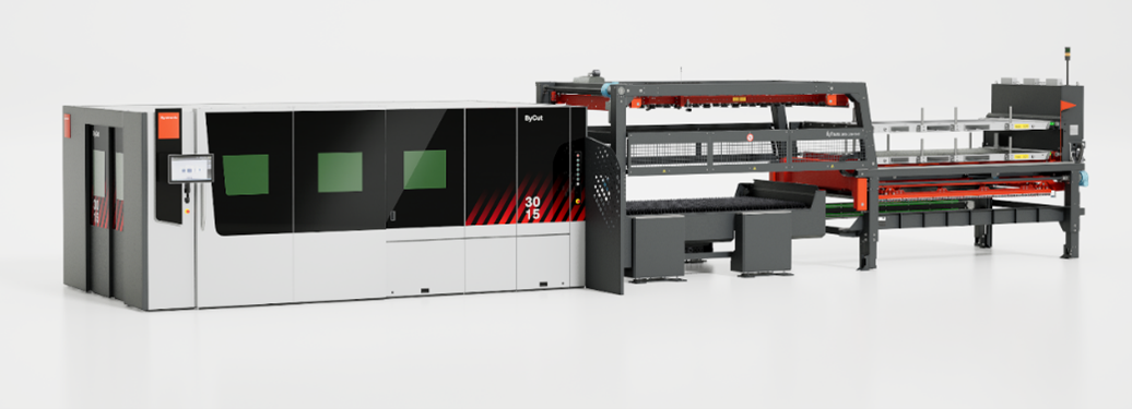 Cellule de découpe laser avec ByCut 3015 20 kW + ByTrans Extended