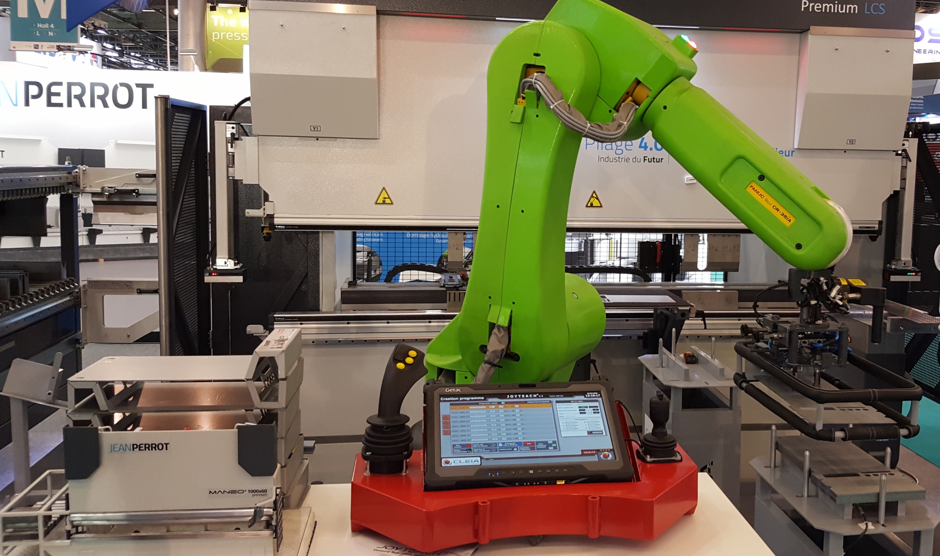 Programmation robot de pliage